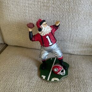 Game day Santa for university of Georgia 1998 figurine